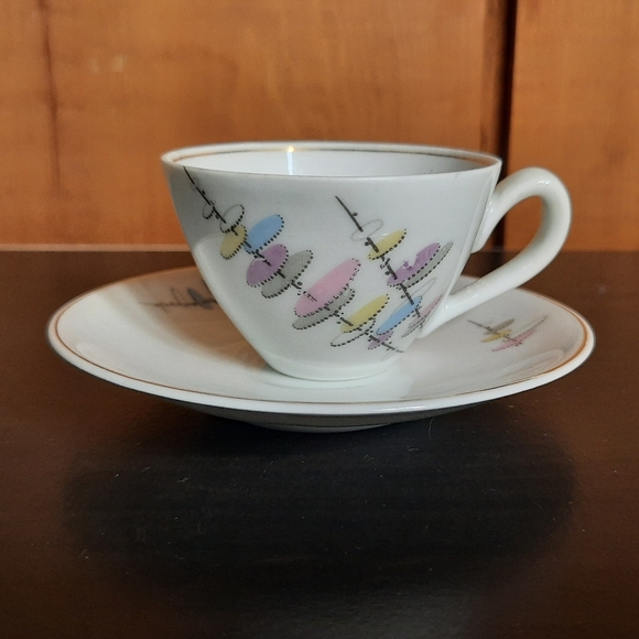 Mid-century Brazilian Espresso Demitasse Cup Set - Picture 6 of 15